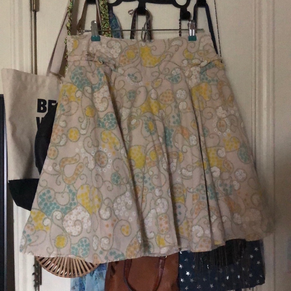 Floral skirt